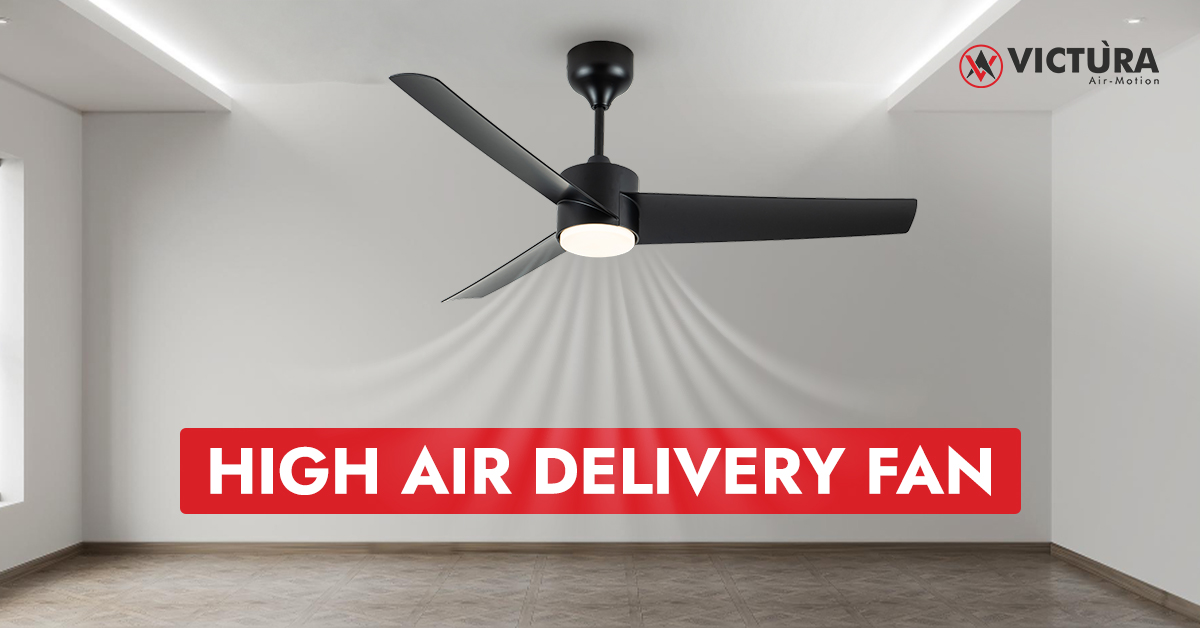 high air delivery ceiling fan